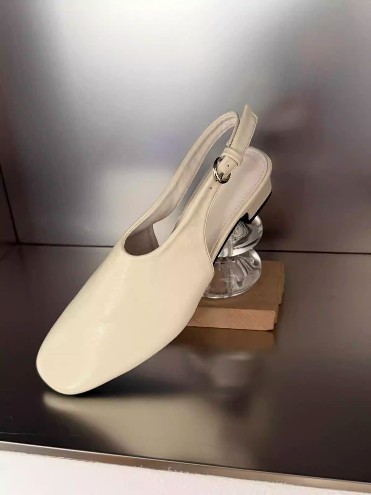 バックストラップフラットシューズ 2325