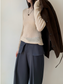 LAYERED FLAP TUCK PANTS 2130