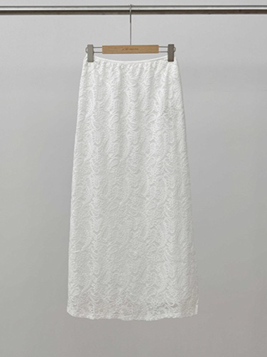 レースロングスカート 2196
