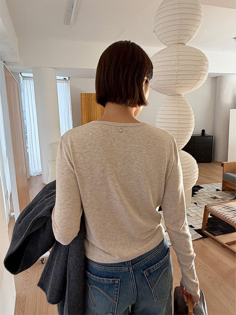BACK CHARM KNIT 2477