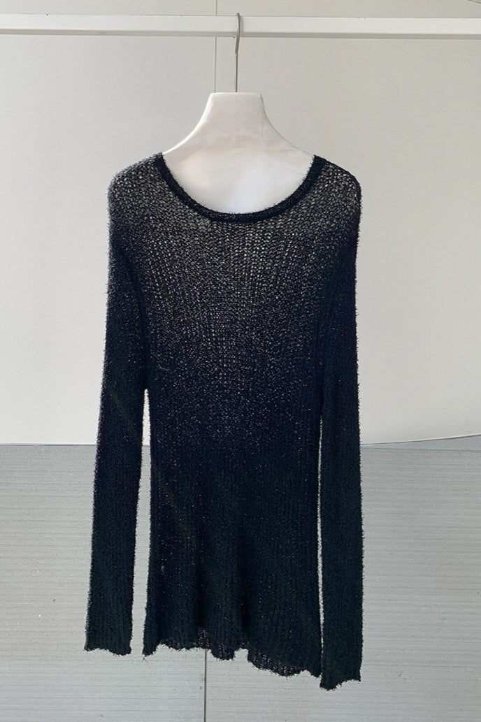 LOOSE ROUND NECK KNIT 2319