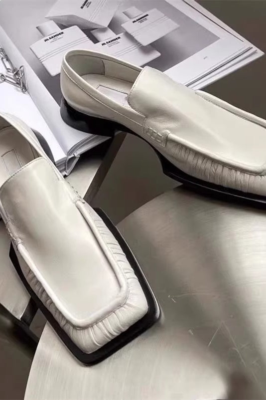 スクエアトゥローファー 2276