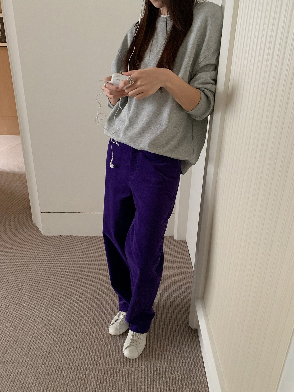 CORDUROY RETRO PANTS 2492