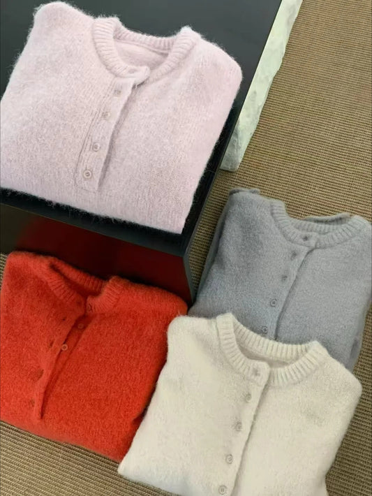 ヘンリーネックオーバーサイズニット2230