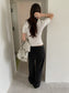 LAYERED KNIT JOGGERS 2466