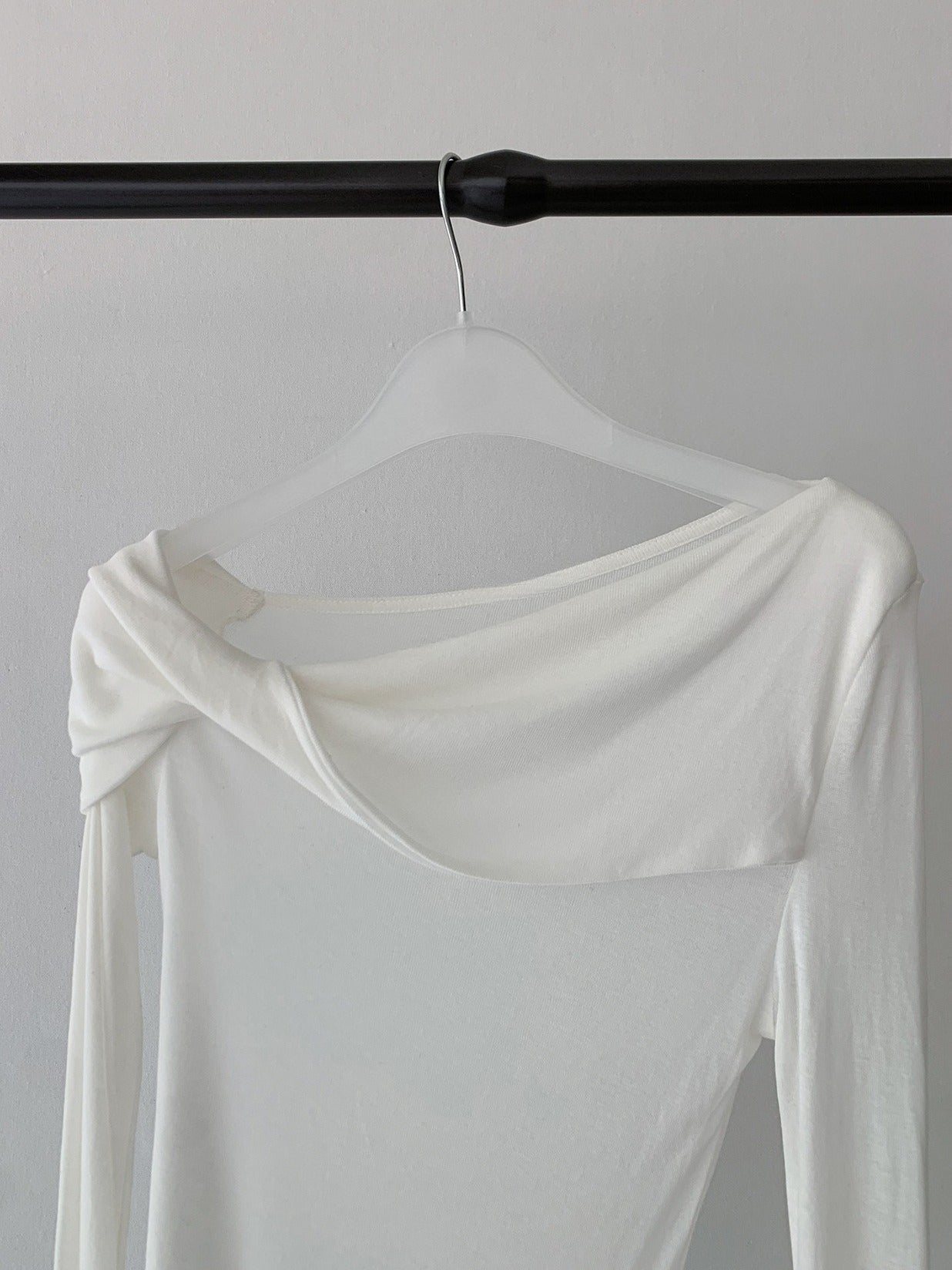 ONE-SHOULDER SHEER TOP 2467