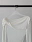 ONE-SHOULDER SHEER TOP 2467