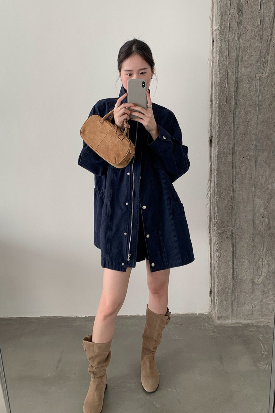 STAND COLLAR WORK JACKET 2301