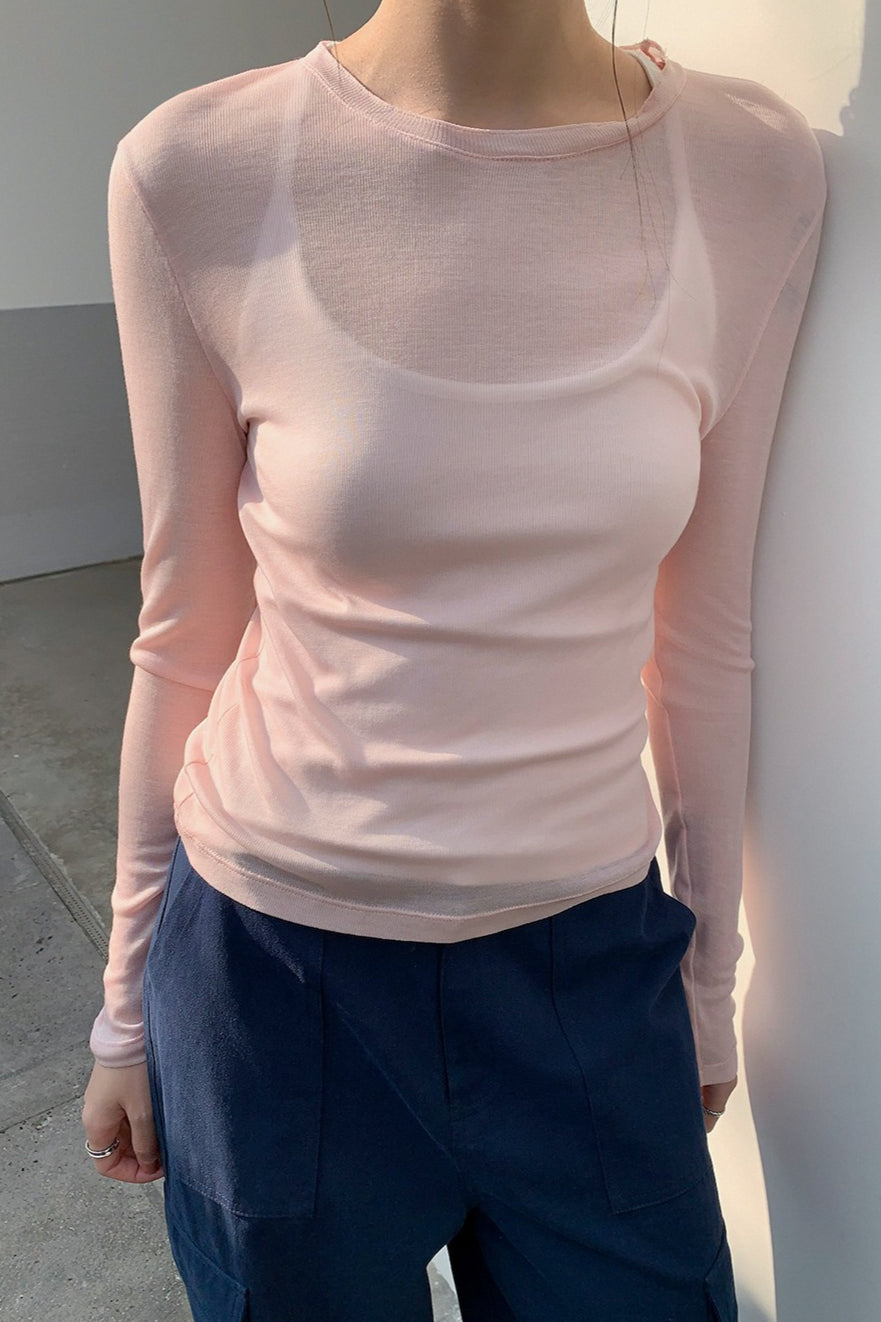 レディース　トップス MULTI COLOR SHEER TOP 2307 – gypsophila