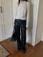 PU LEATHER PANTS 2491