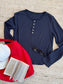 STRIPED HENLEY TOP 2472