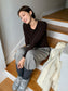 BACK CHARM KNIT 2477