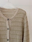 VINTAGE TEXTURED CARDIGAN 2458