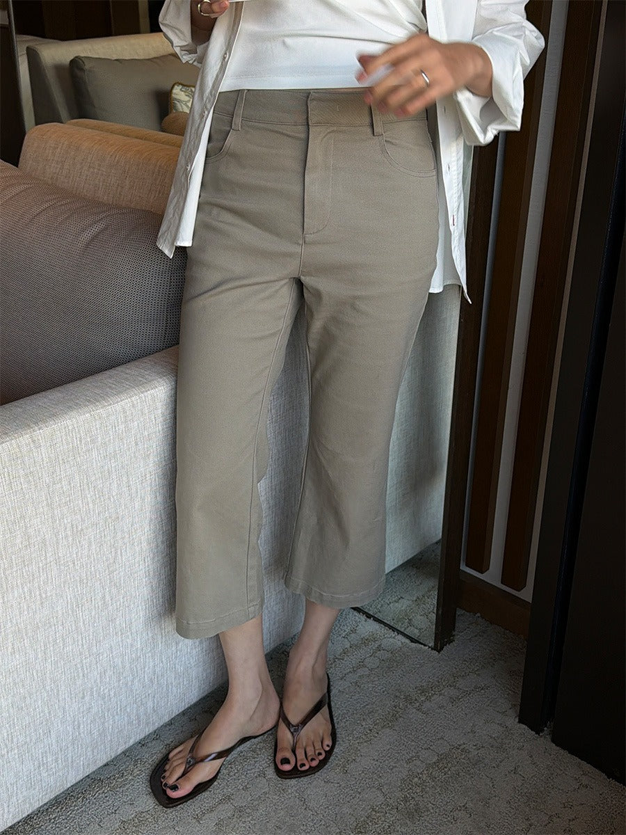 CROPPED FLARE PANTS 2471