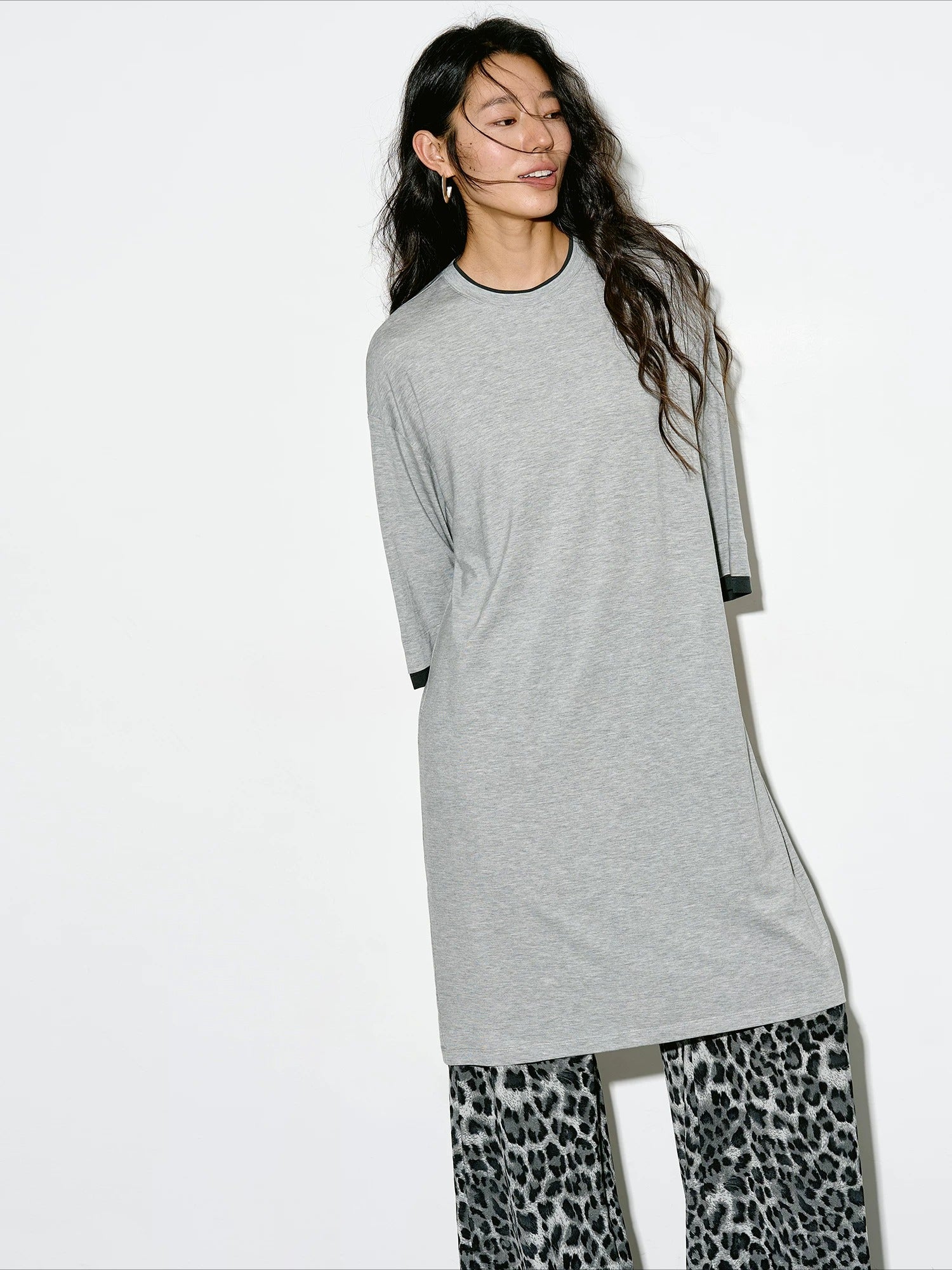 ニュアンスロングTシャツ2359 – gypsophila
