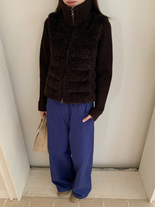 BOA COMBI KNIT JACKET 2523