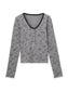 FLORAL HENLEY TOP 2474