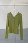 BUTTON HENLEY TOP 2314
