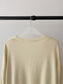 LOOSE ASYM V-CARDIGAN 2464