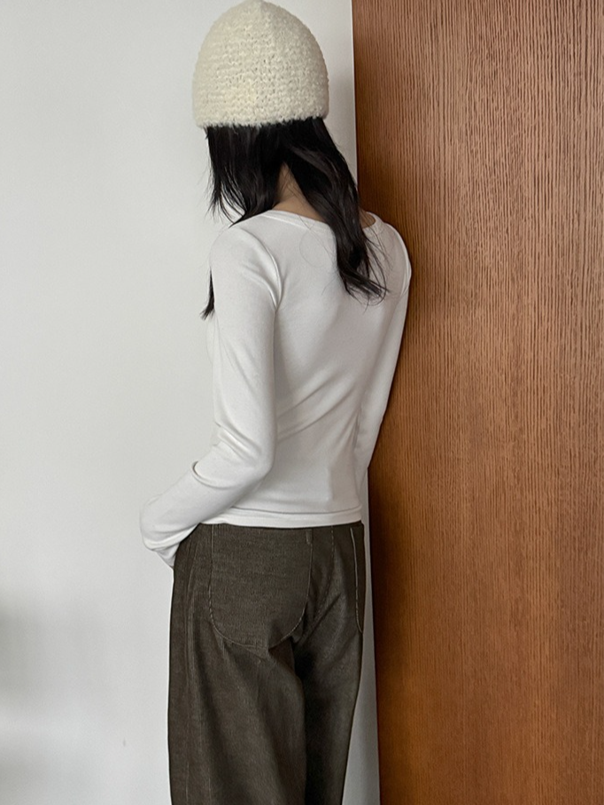 カップ付きロングTシャツ 2190