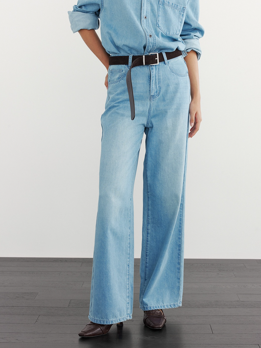 STRAIGHT SOFT-WASH DENIM 2134