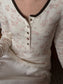 FLORAL HENLEY TOP 2474