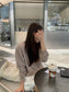 LAYERED-LOOK MINIMAL KNIT 2454