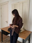 LAYERED LIKE CABLE KNIT 2500