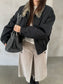 FUR COLLAR ZIP JACKET 2503