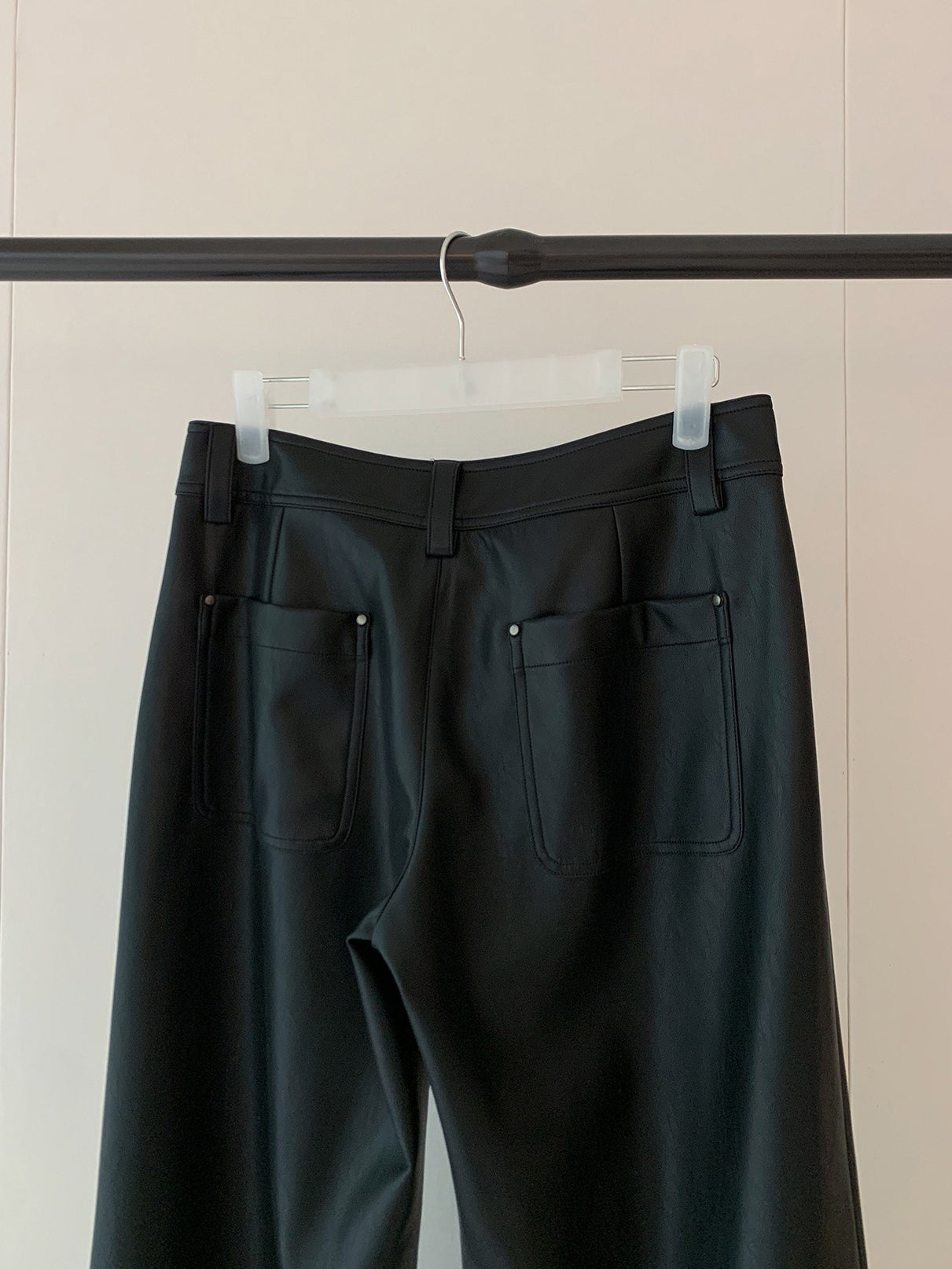 PU LEATHER PANTS 2491