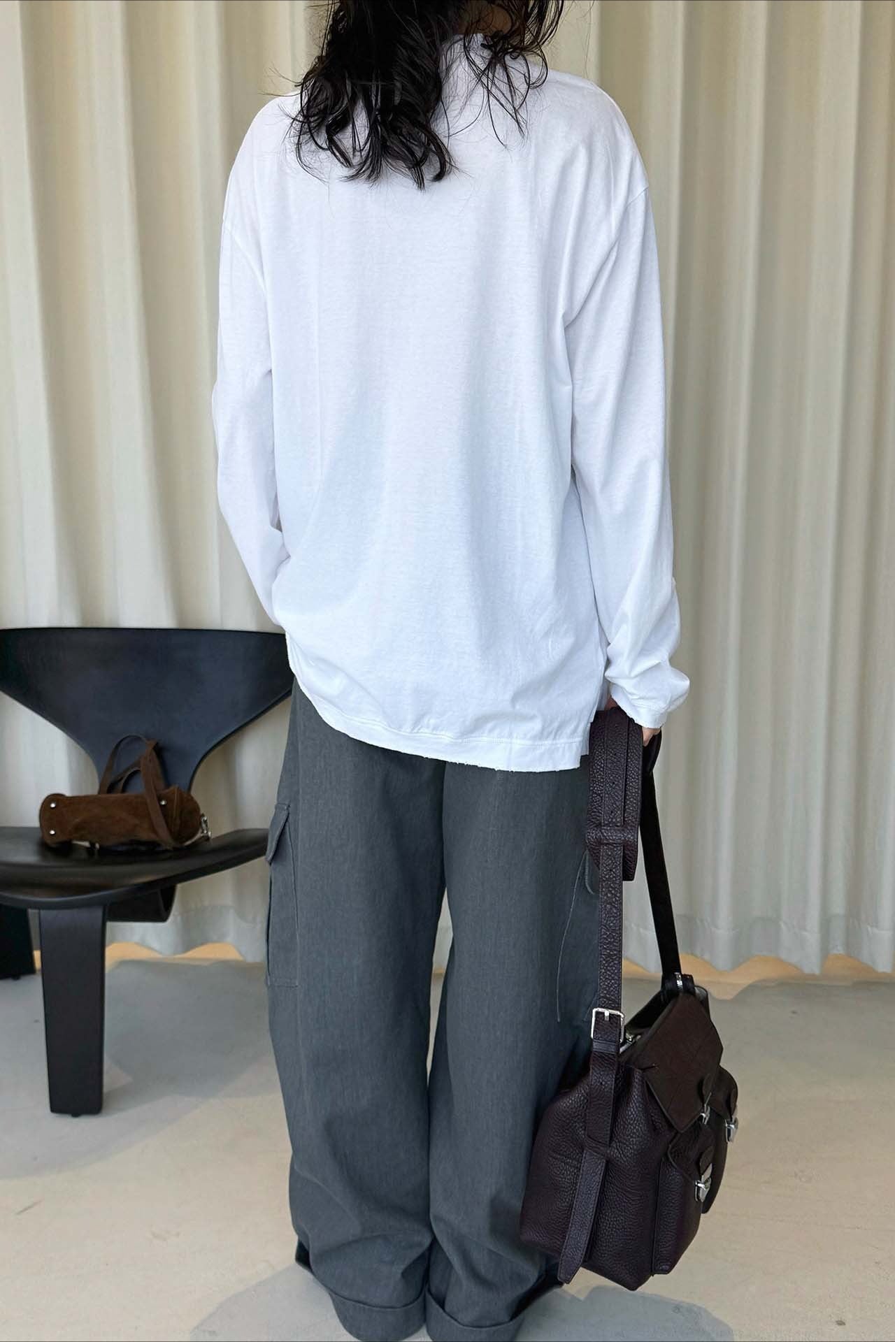 ルーズシルエットロングTシャツ 2275