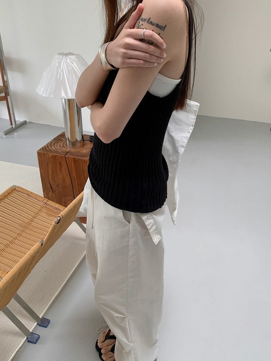 リブヘンリーニットタンク 2368