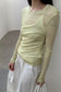 MULTI COLOR SHEER TOP 2307