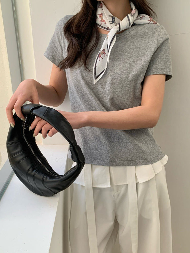 ベーシックスカーフセットTシャツ 2415
