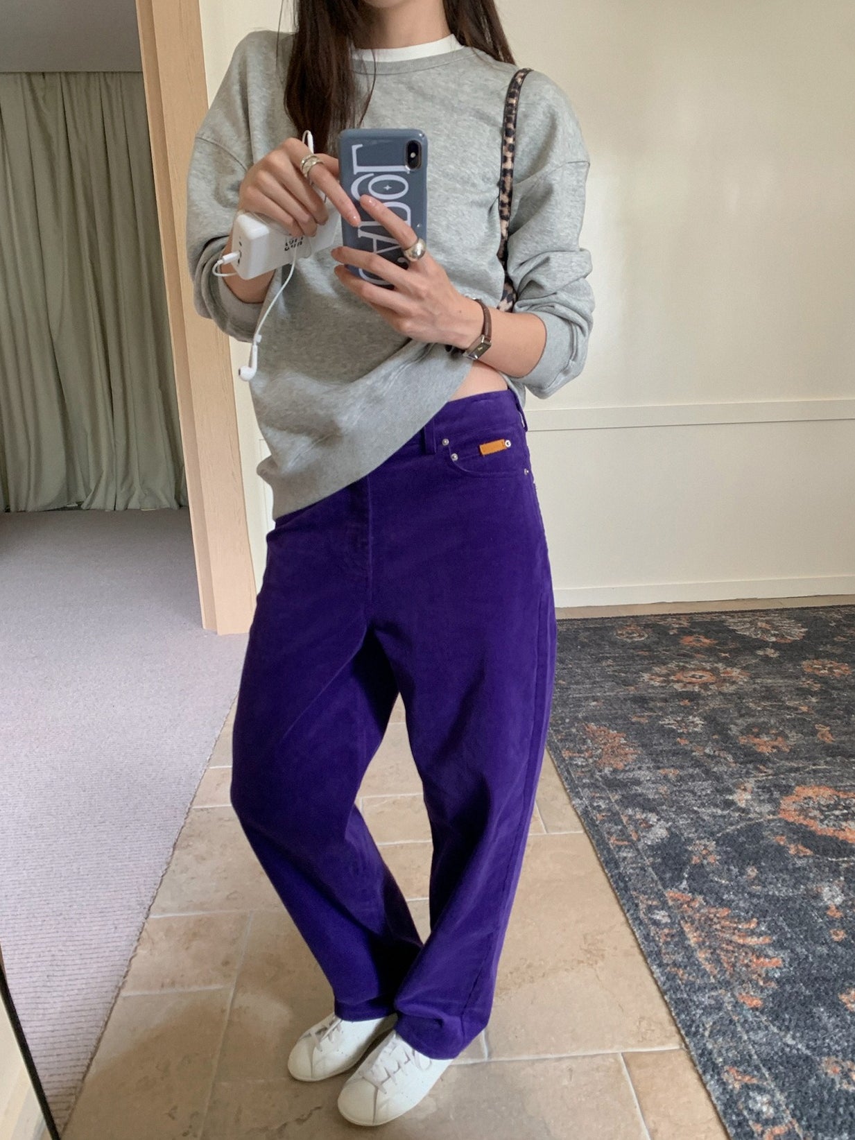 CORDUROY RETRO PANTS 2492