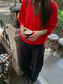 LAYERED-LOOK MINIMAL KNIT 2454