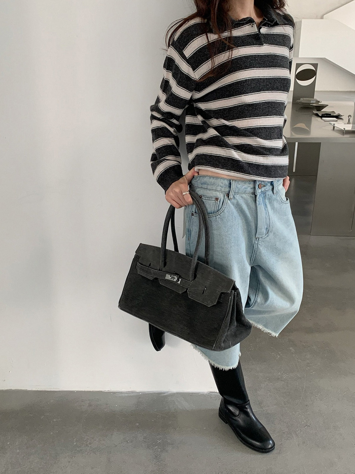 RETRO POLO SWEATER 2449