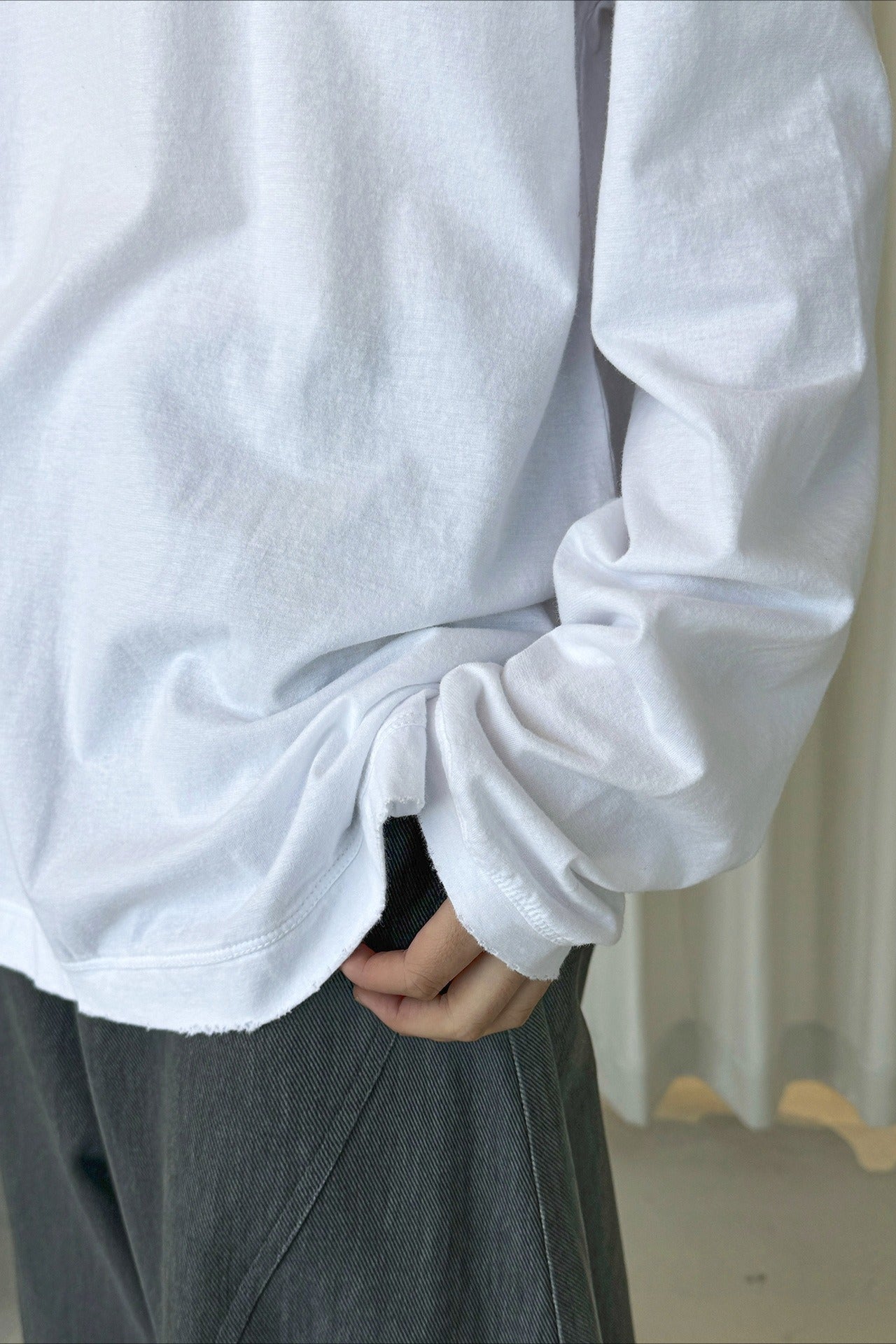 ルーズシルエットロングTシャツ 2275