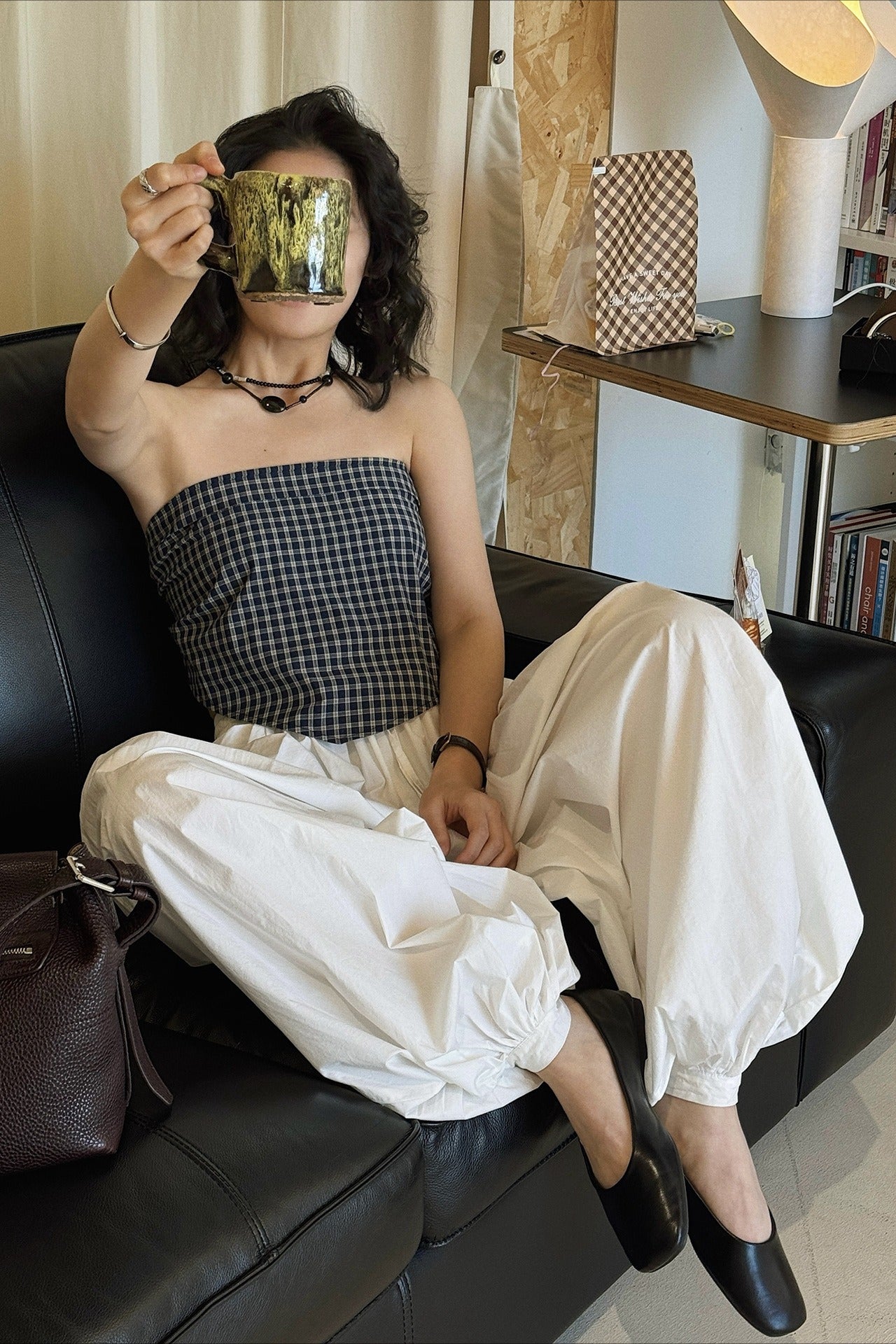 ボリュームギャザーバルーンパンツ 2272