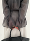 SHEER TIE-NECK BLOUSE 2131