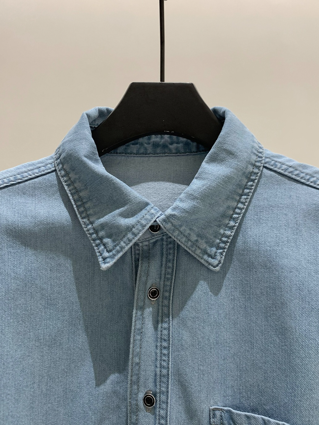 BASIC FIT DENIM SHIRT 2133