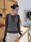 2PCS HALTER KNIT & TOP 2505