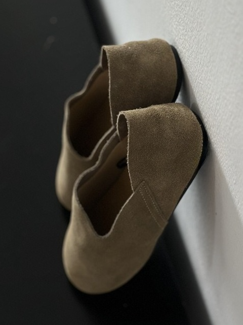 スエードフラットシューズ 2191