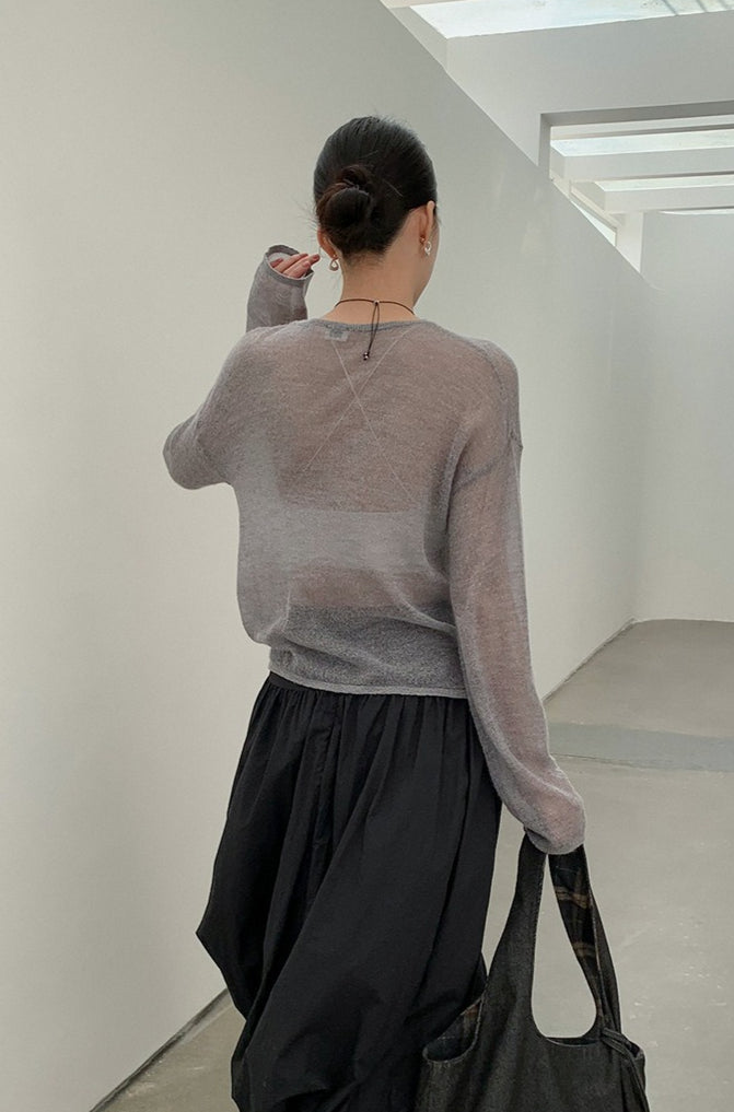 SEE THROUGH SUMMER KNIT 2298