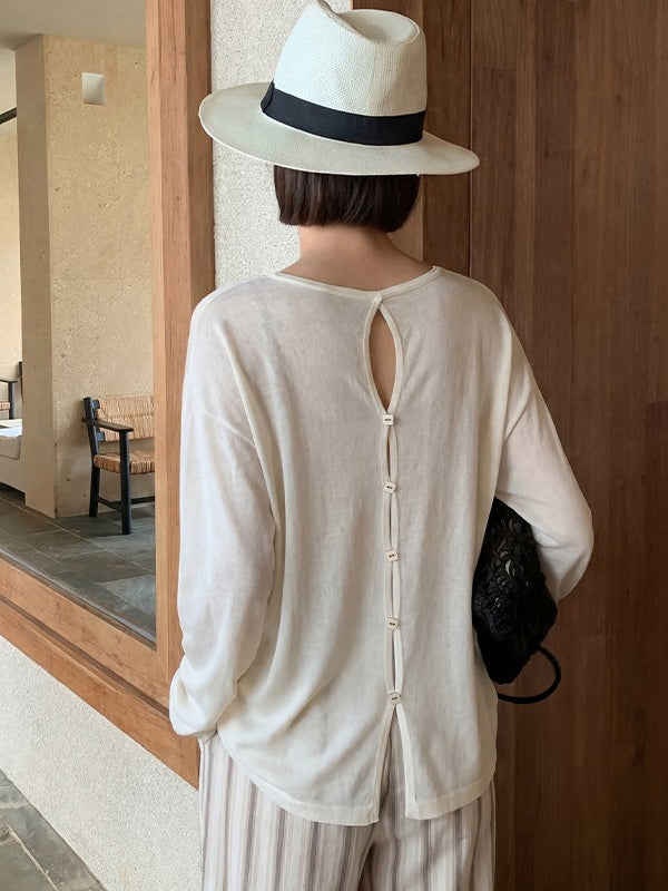 バックボタンヘルシートップス 2411