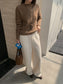 PRESSED WOOL PANTS 2520
