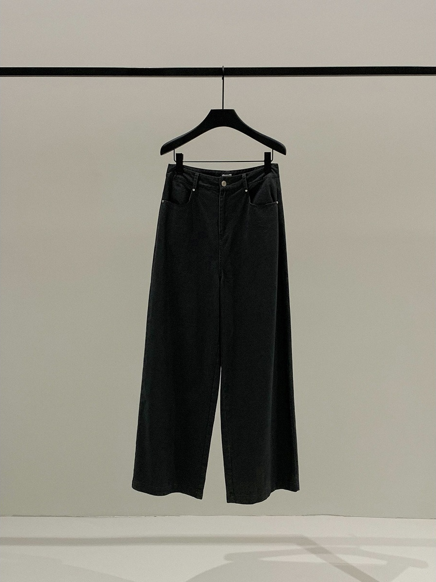 WIDE-LEG DENIM PANTS 2129