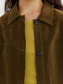 SUEDE HEM LOOP TIE JACKET 2132