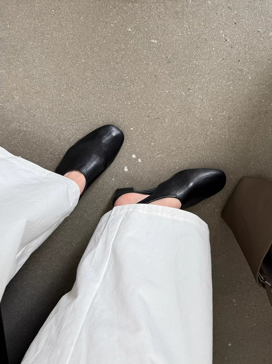 バックストラップフラットシューズ 2325