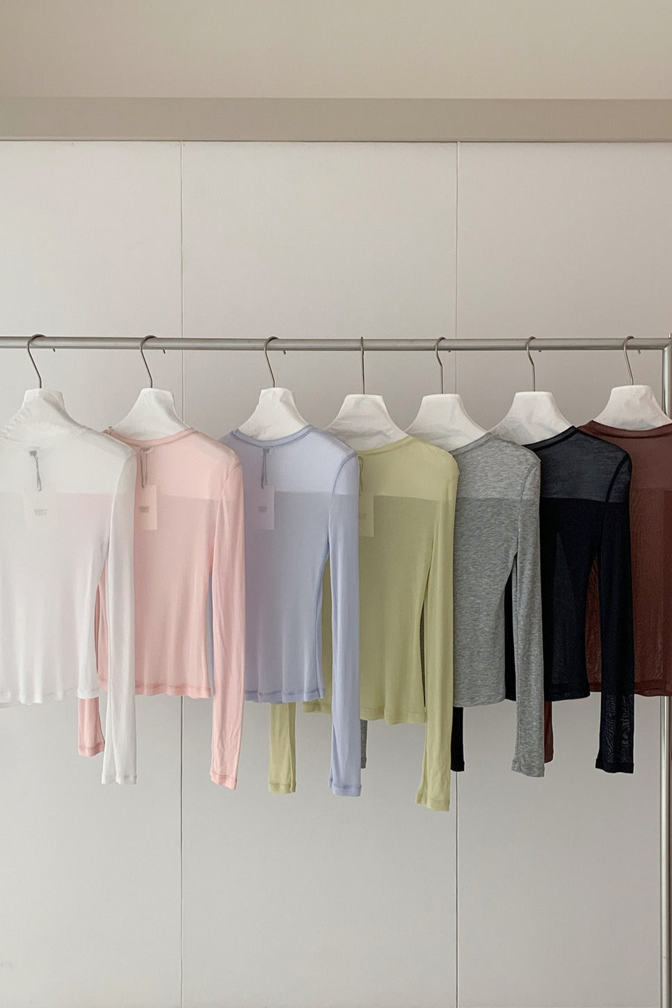 MULTI COLOR SHEER TOP 2307 – gypsophila